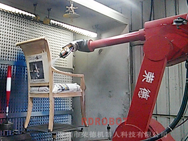 机器人喷漆木制家具